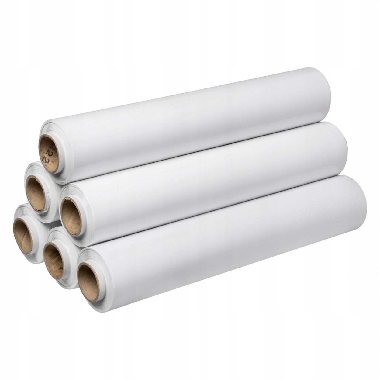 6x FOLIA STRETCH STRECZ BIAŁA MLECZNA KRYJĄCA ROLKA STRECH MOCNA HARMADON