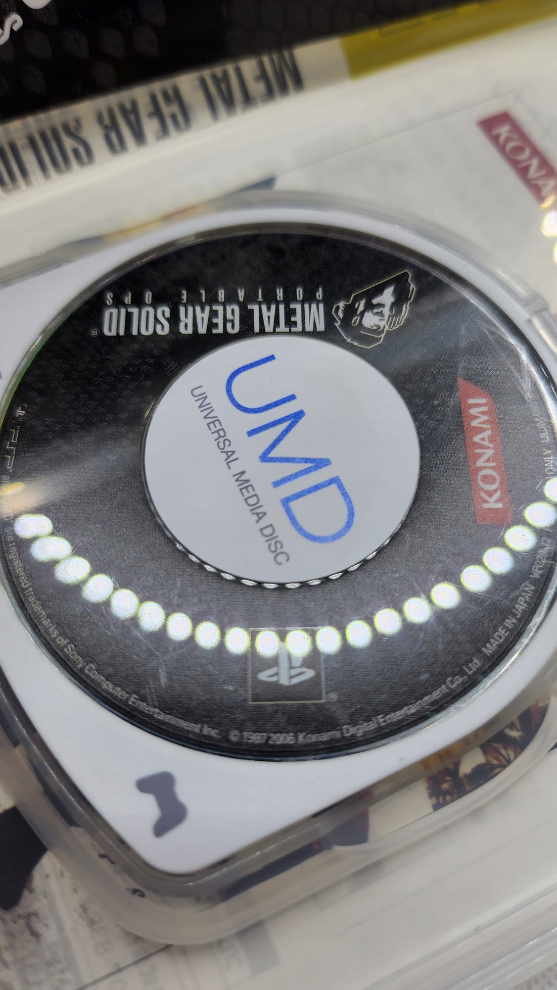 Metal Gear Solid: Portable Ops PSP Producent Kojima Productions