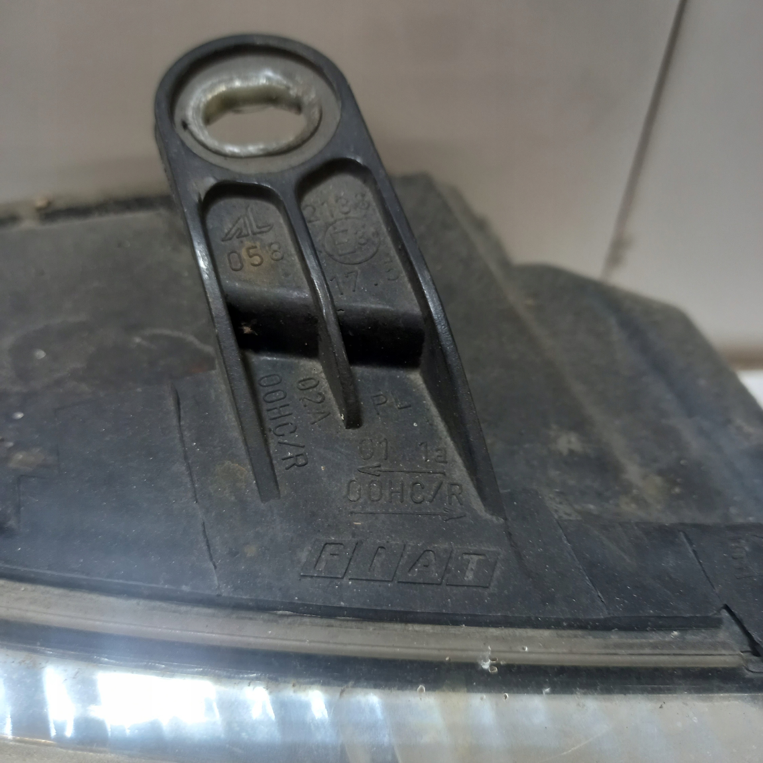 light right front FIAT PANDA