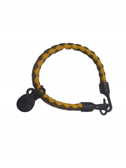 

Pleciona bransoletka Diesel Asanty żółto- brązowa