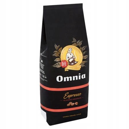 Káva "Omnia Espresso", pražená, vakuově balená, 1000 g, Douwe Egberts