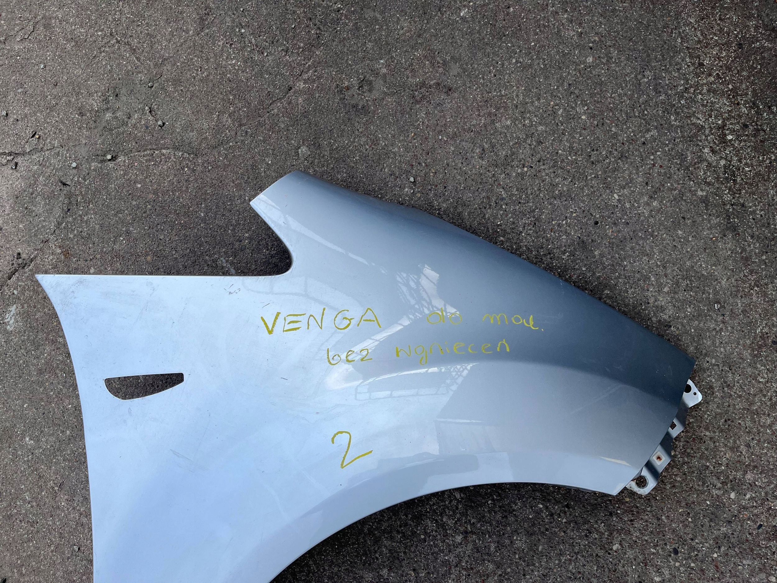KIA VENGA fender front front right 2R 2009