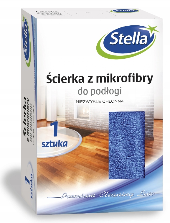 

Stella Ścierka Mikrofibra do Podłogi Dwustronna