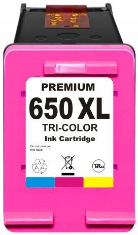 Tusz do HP 650 XL kolor Deskjet Ink Advantage 1015 1018 1515 2515 3515 4645 Producent ToRad