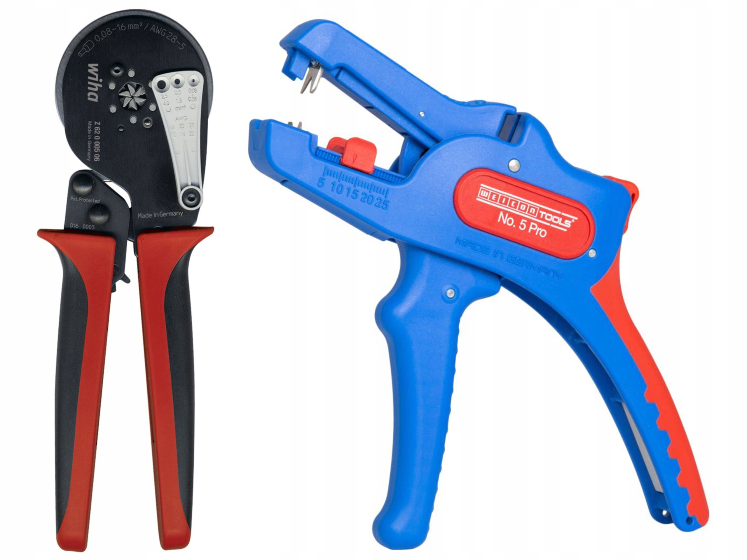 Wiha lisovací kleště na dutinky odizolační kleště 16 mm2