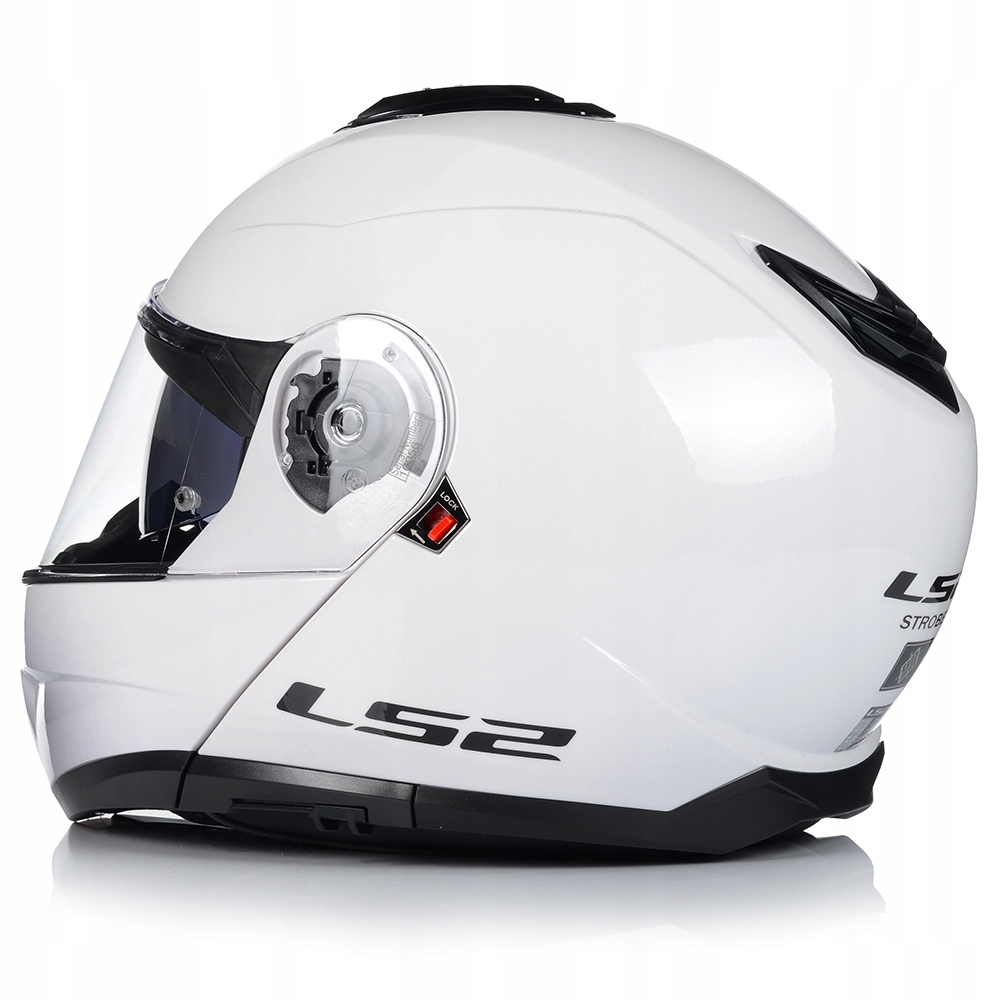 KASK SZCZĘKOWY/MODUŁOWY LS2 FF908 STROBE II SOLID WHITE-06 L Kolor biały