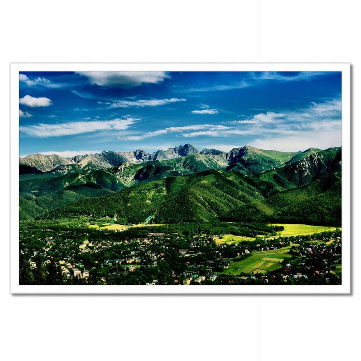 Plakáty v rámu 60x40 Krajina Tatry Polské hory