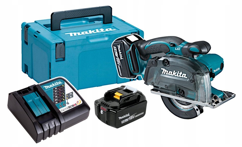 Makita Akumulátorová Řezačka Kovů 18V DCS552RTJ