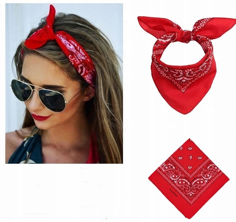 

Bandana Bawełniana Chustka Chusta Bandamka Kolory