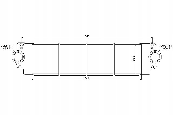 Nissens Chladič Sacího Vzduchu Vw Multivan Asistent řidiče #28