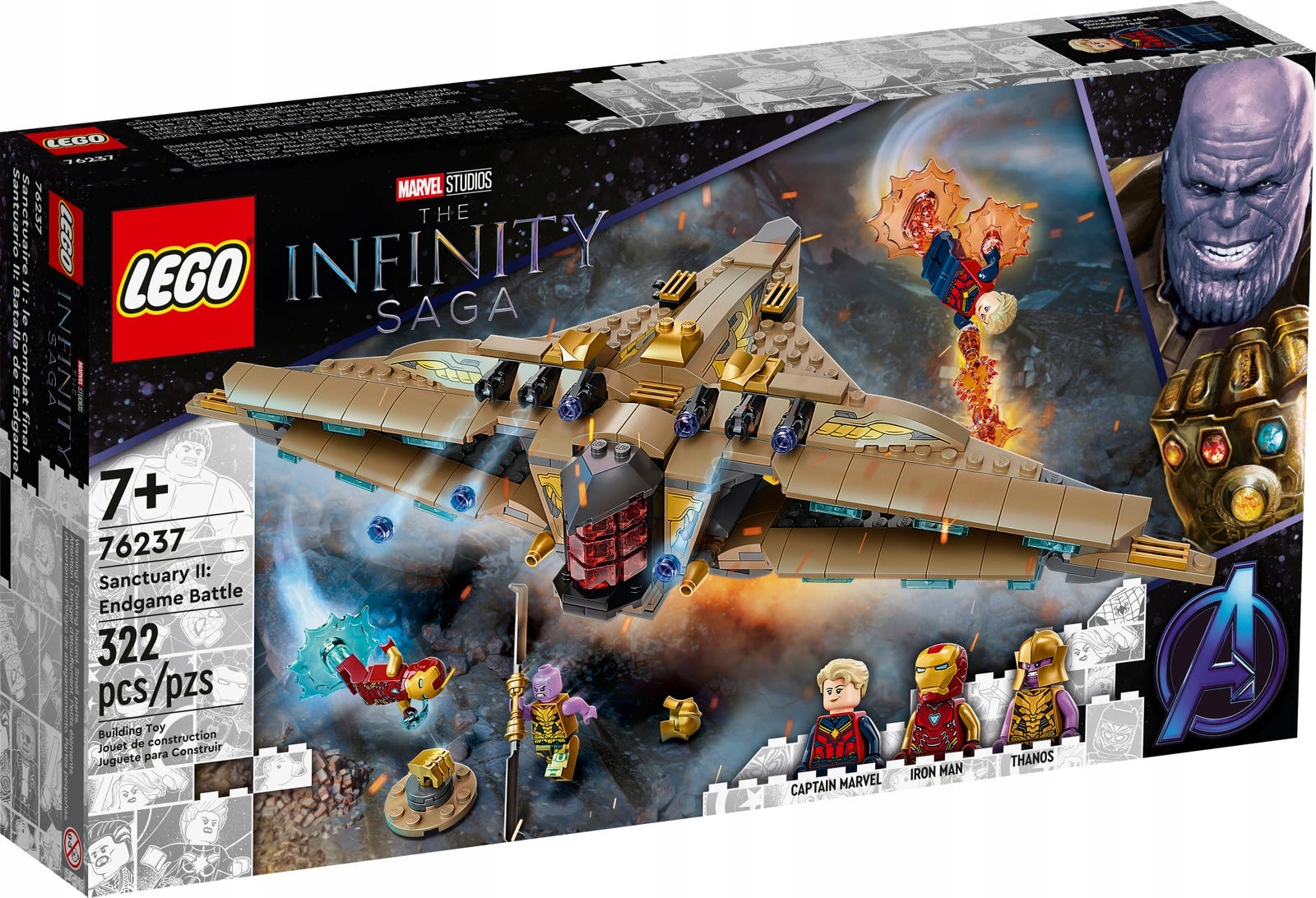 Lego Marvel 76237 Sanktuarium II bitwa z Końca gry