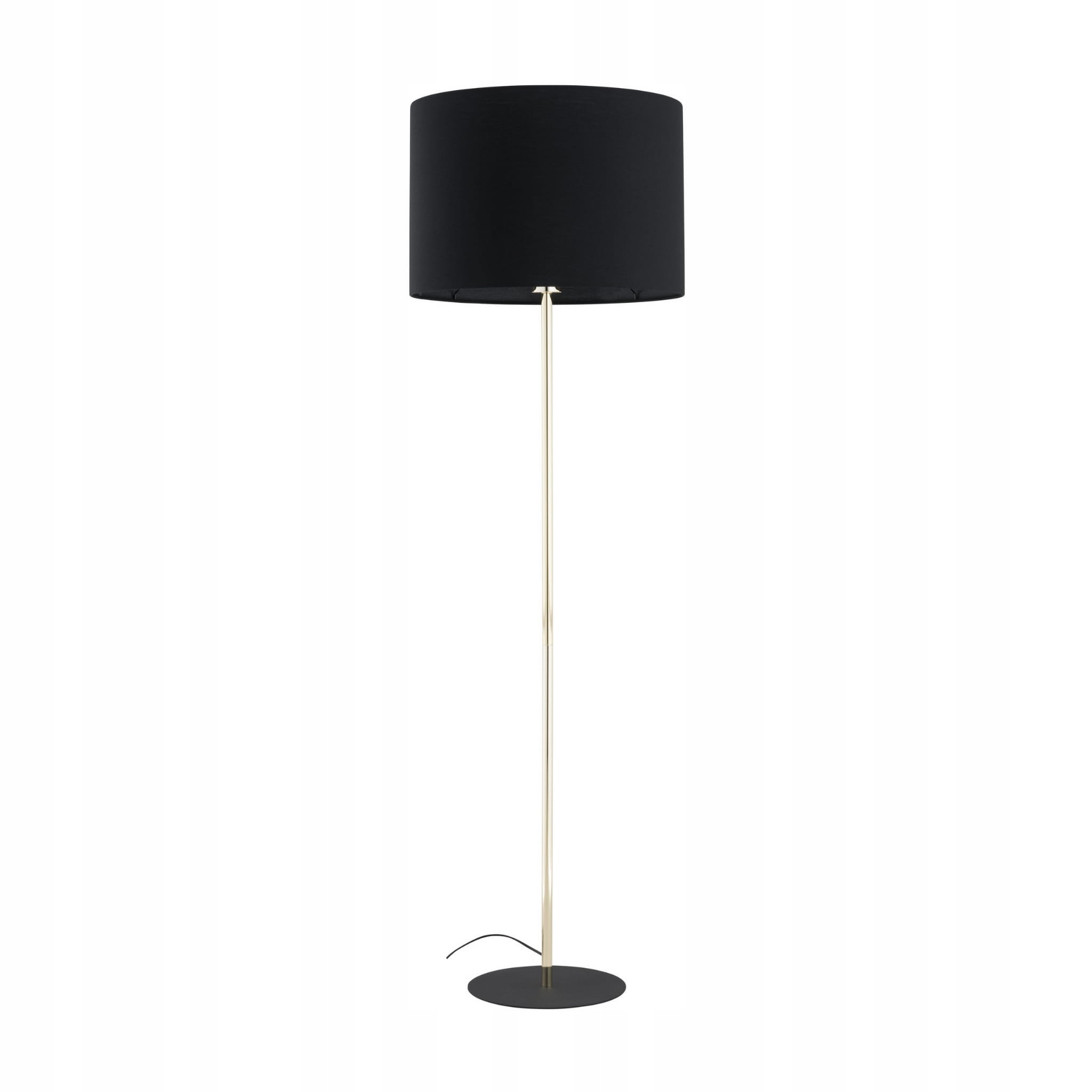 Czarno-złota lampa podłogowa Umberto 1xE27 16029 Tk Lighting