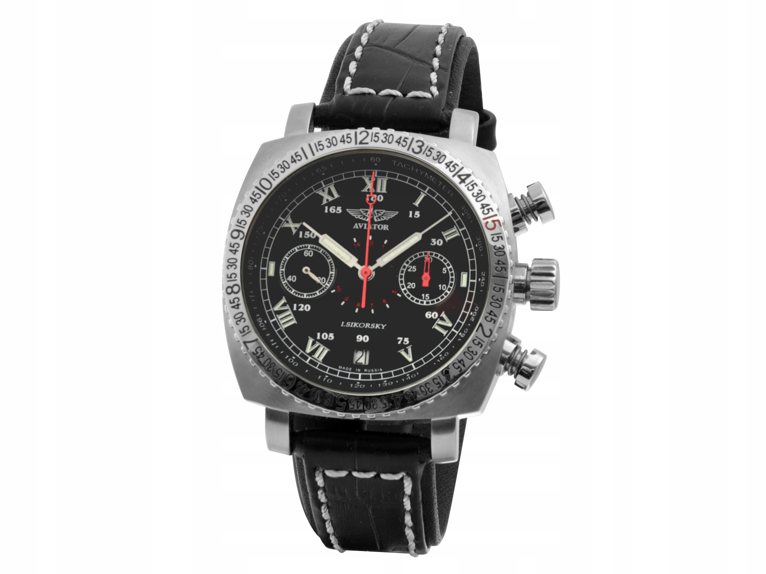 Hodinky Poljot Aviator Chronograph 3133/2111776