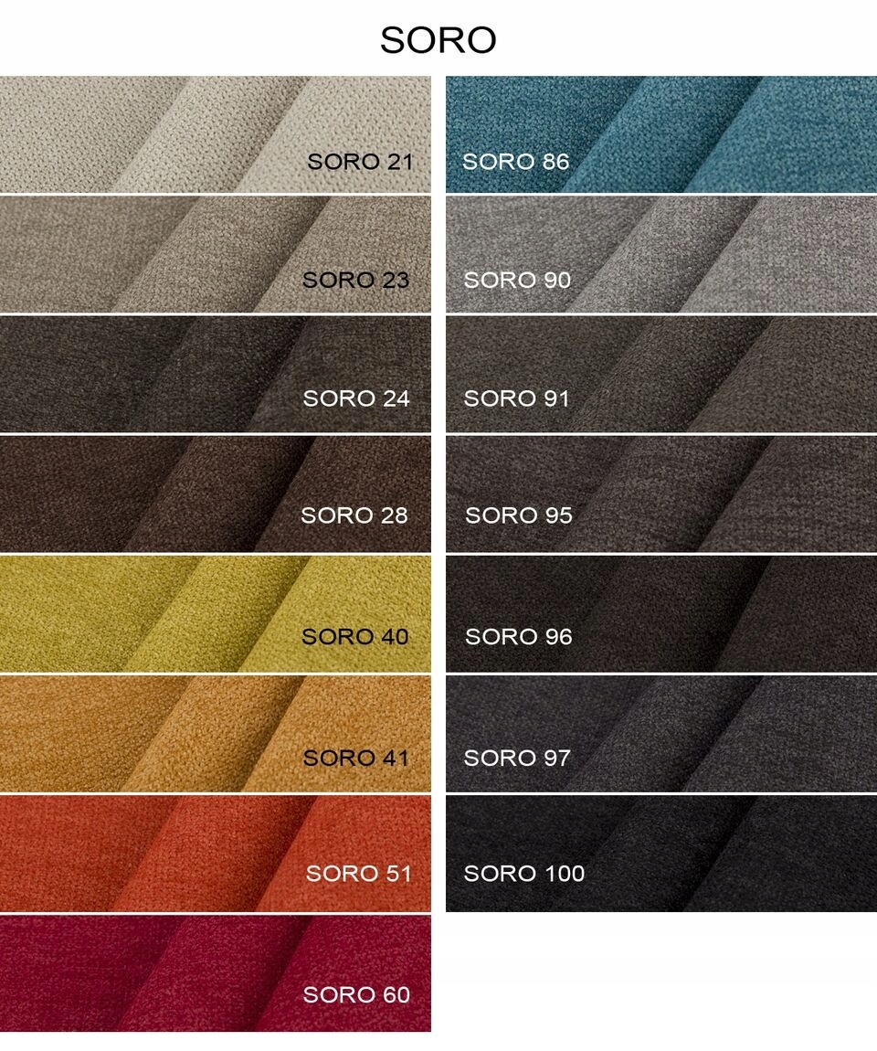 Kanapa Sofa SELENA rozkładana z funkcja spania Powierzchnia spania - szerokość (cm) 131-140 cm