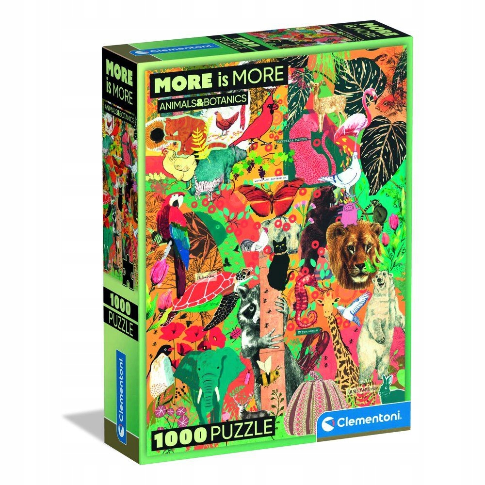 Puzzle 1000 elementów. Compact Animals&Botanics