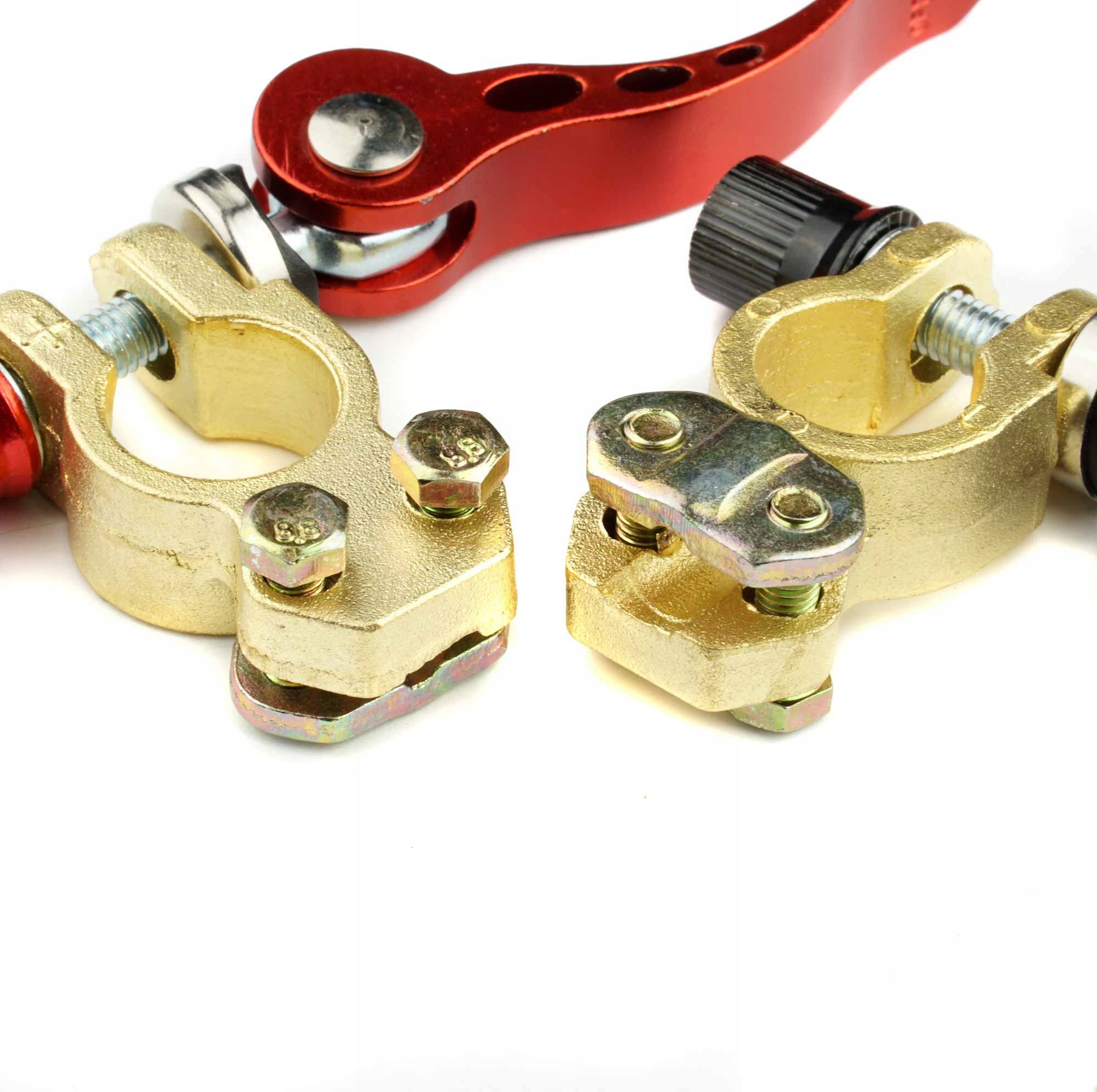 Klemy akumulatora samozaciskowe złącza zacisków 2 szt Producent części Inny