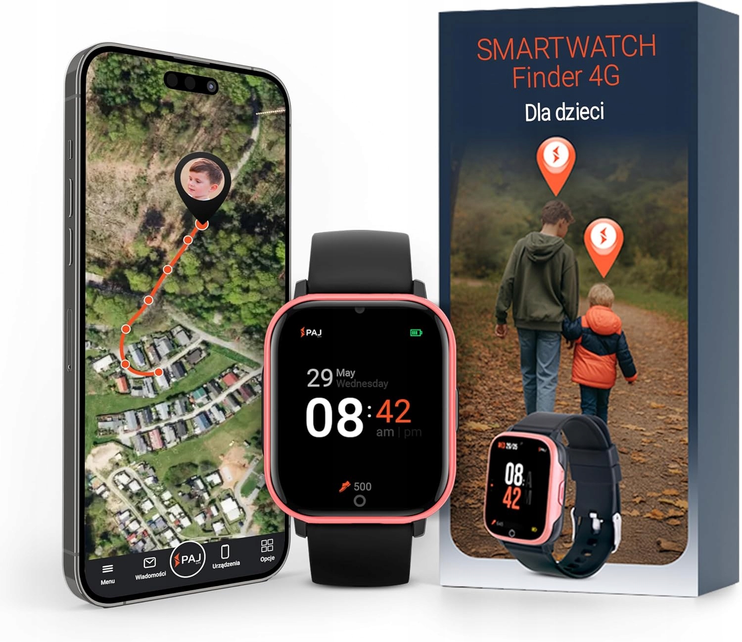 Smartwatch 4G Dla Dzieci Paj Lokalizator Gps Zegarek Dziecięcy Wodoodporny
