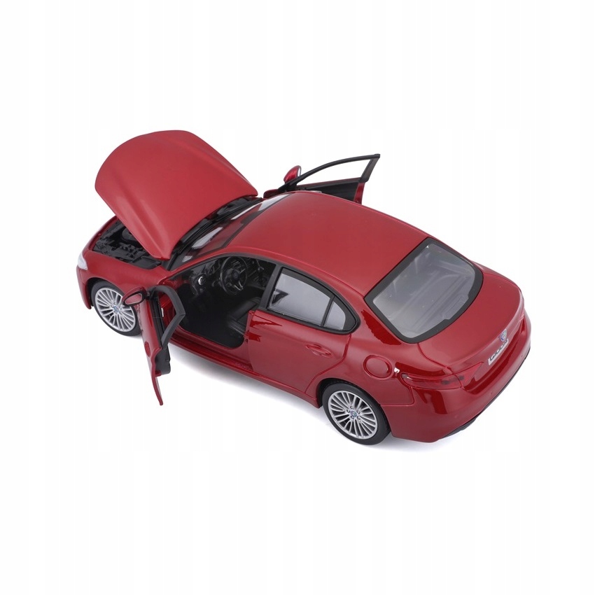 Alfa Romeo Giulia 1:24 model Bburago 18-21080 Minimalny wiek dziecka 0