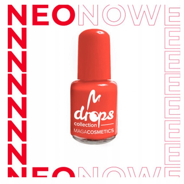 

Maga Drops Neonowy lakier do paznokci nr 163, 6 ml