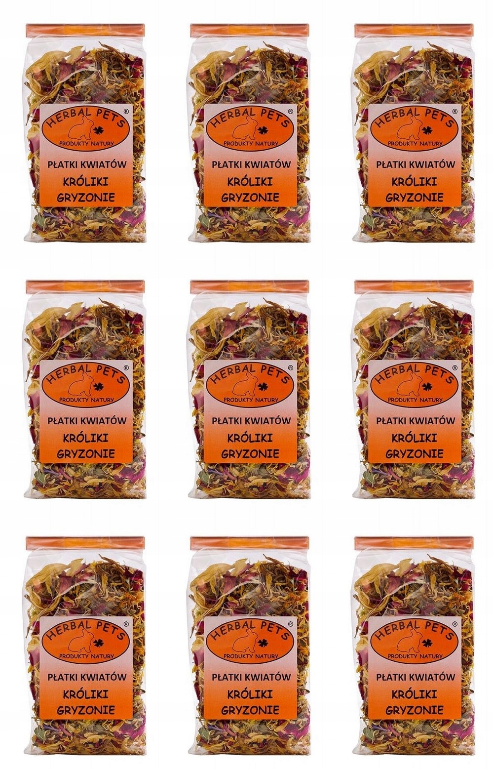 Levně Pochoutky směs Herbal Pets 9x0,03 kg