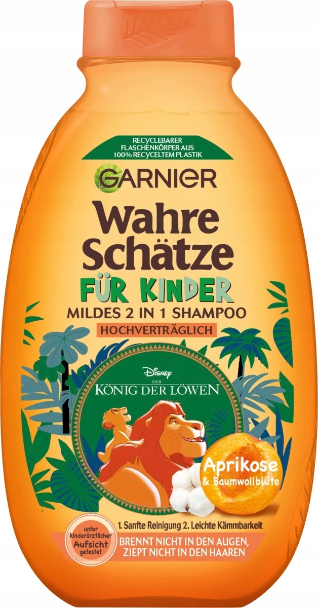 

Garnier Wahre Schatze Kids bawełna brzoskwinia 300