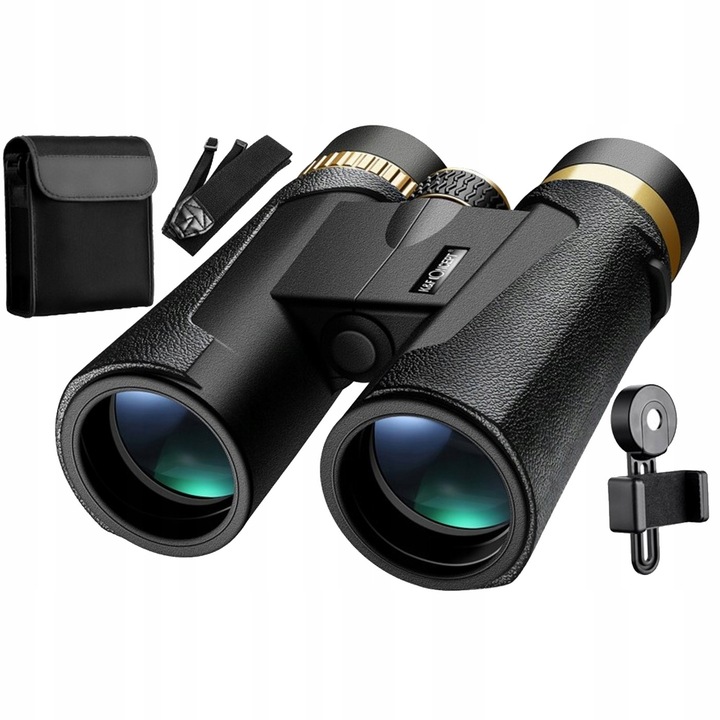 Lovecký Dalekohled Voděodolný K&f Zoom 12x 42mm BAK-4 Pouzdro Vodotěsný