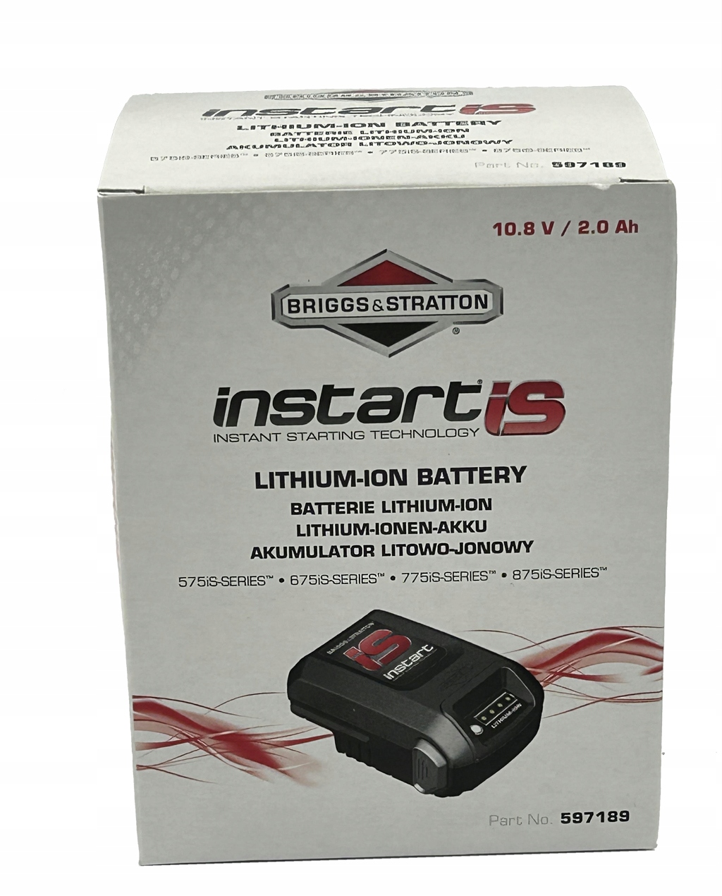 BATERIA AKUMULATOR BRIGGS&STRATTON InStart EAN (GTIN) 0047282757901