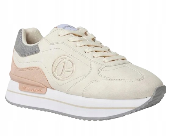 Dámské Béžové Ležérní Šněrovací Sportovní Boty 37 Awf