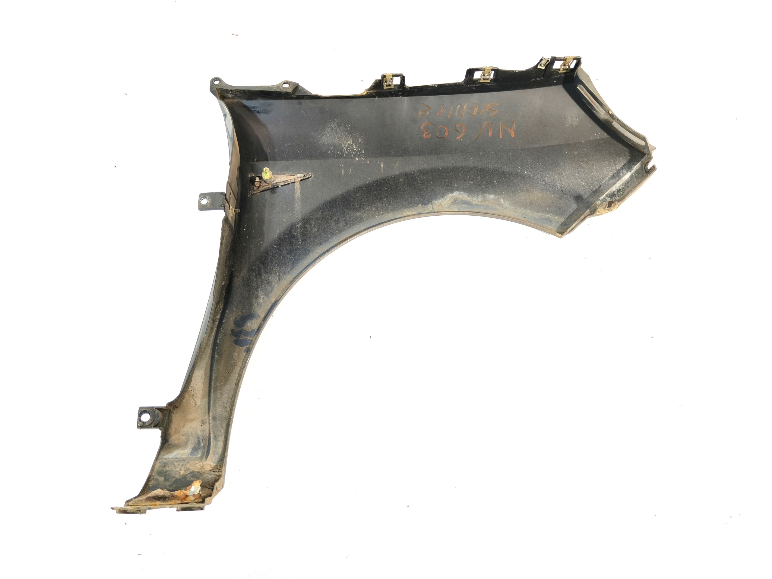 fender left front kod lakieru NV603 Renault Scenic 2 II 03-06
