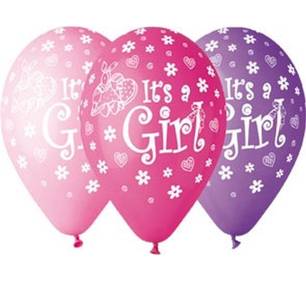 

Balony Premium It's a Girl 12 cali, 5 szt.