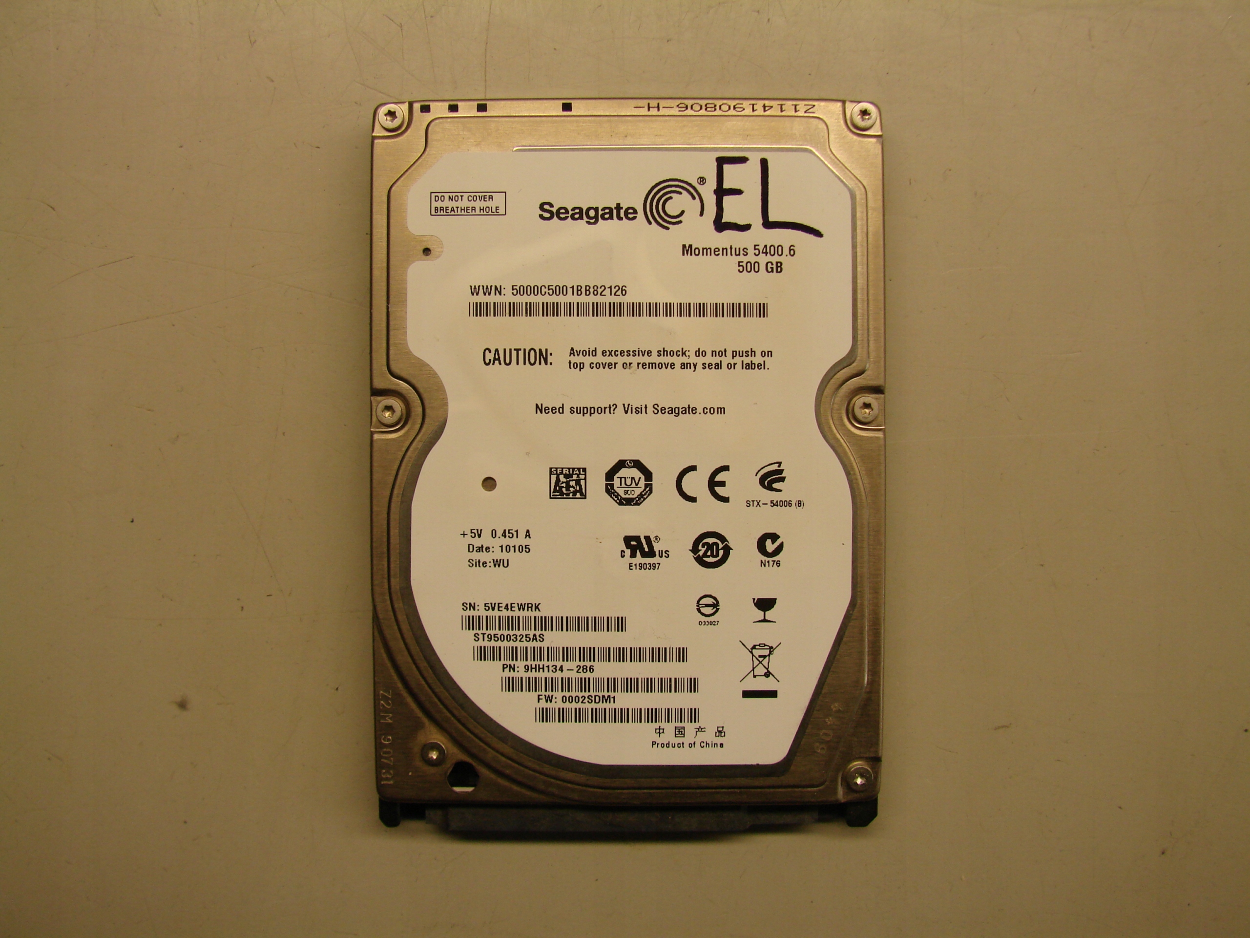 ELEKTRONIKA DO DYSKU SEAGATE ST9500325AS