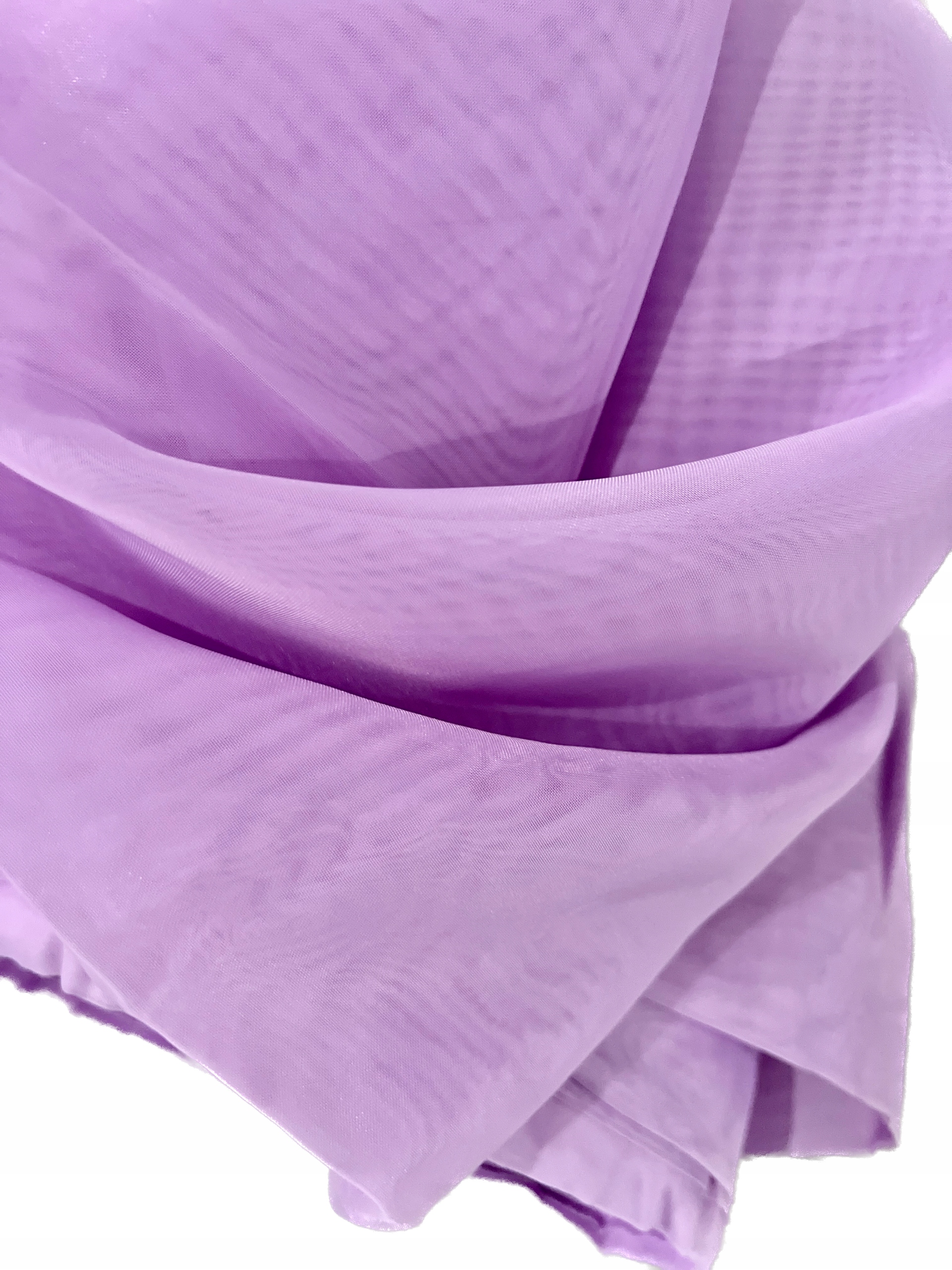 WOAL LAWENDA JASNY FIOLET FIRANA SUPER JAKOŚĆ WIOSNA TURECKA TKANINA 300 CM