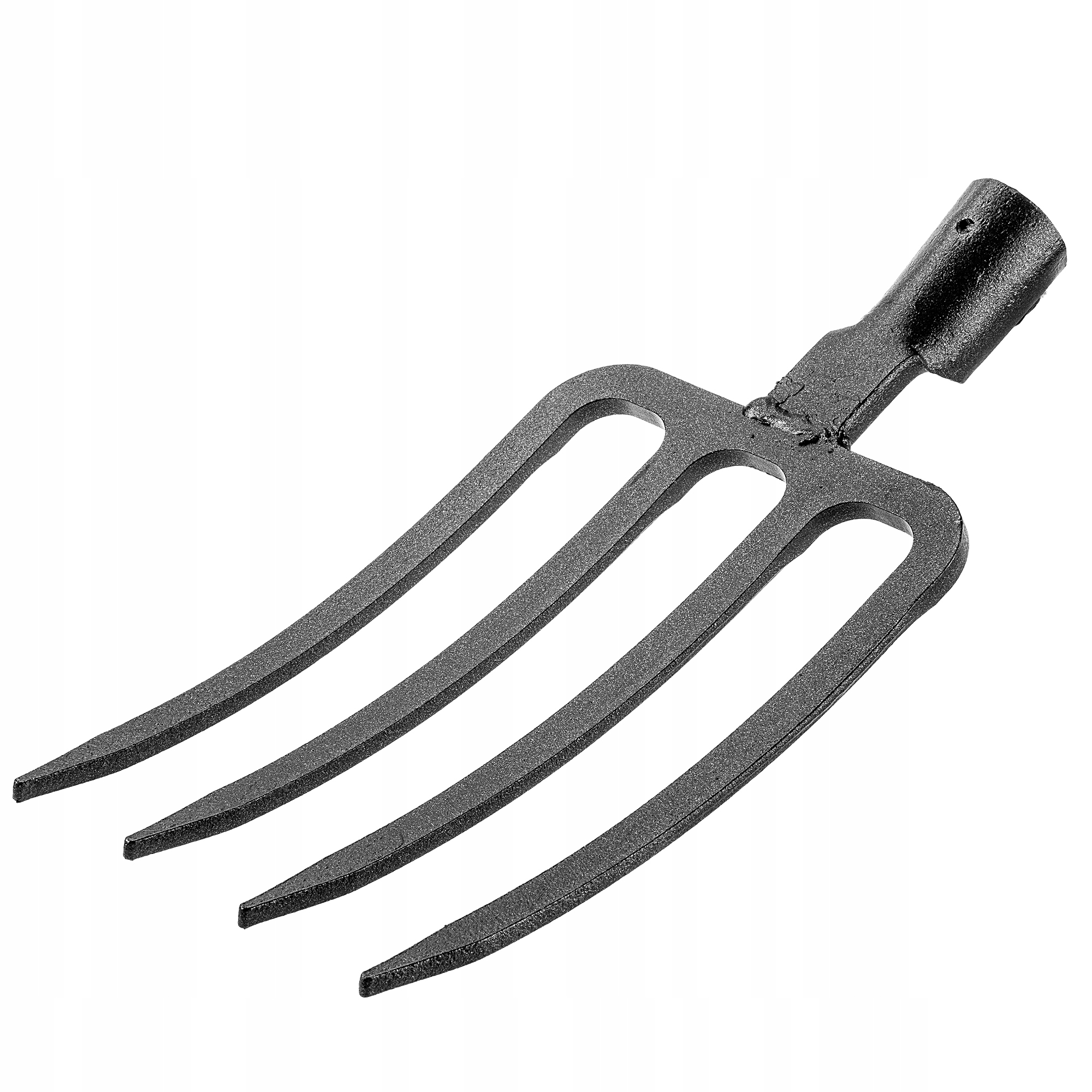 Zahradní Vidle 4-ZUBÉ Gable Hospodářské Kopání Ocelové Bez Násady 38 Cm