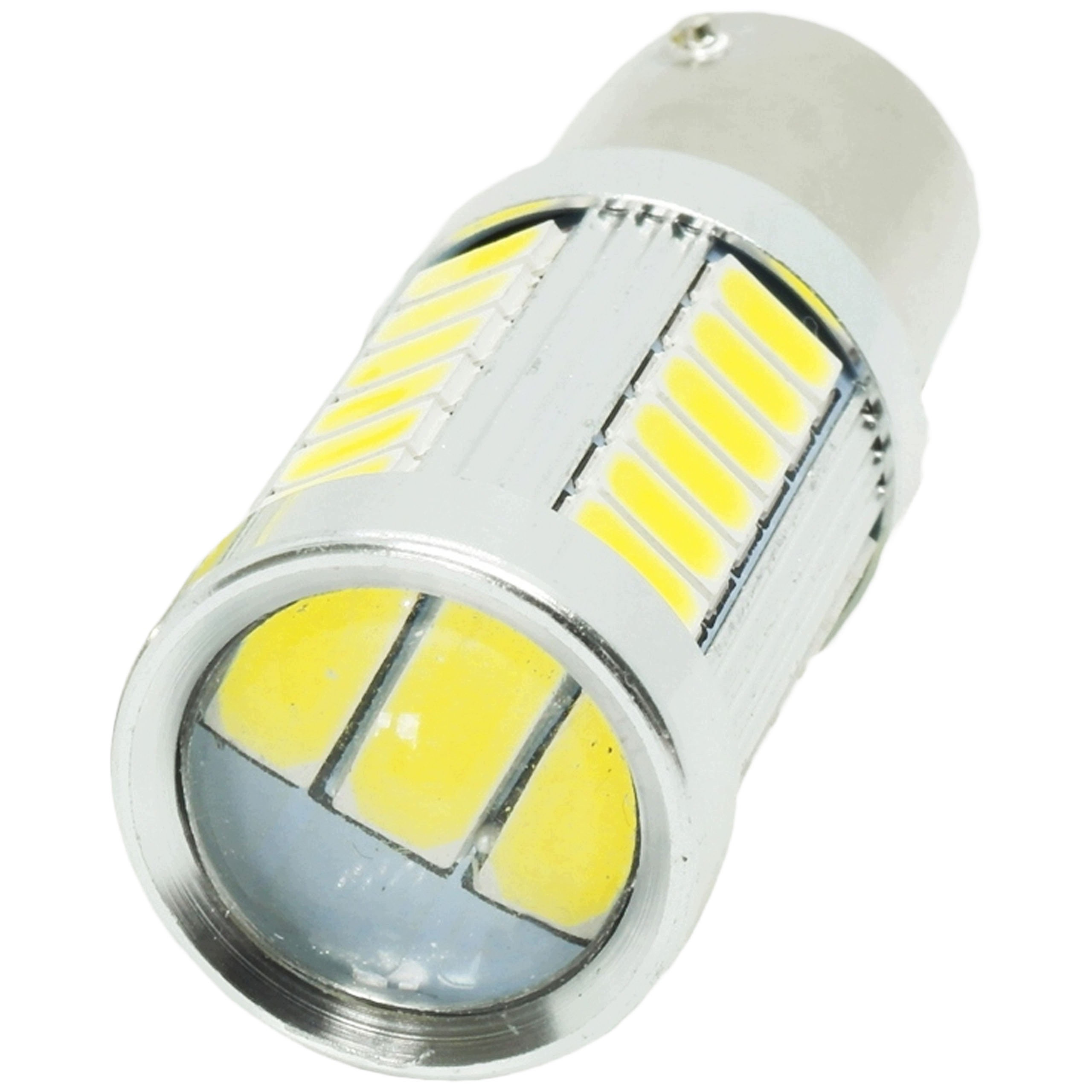 P21W Żarówka 33 Led Smd 5630 R5W Ba15S 525lm Białe Wsteczny 1 Sztuka