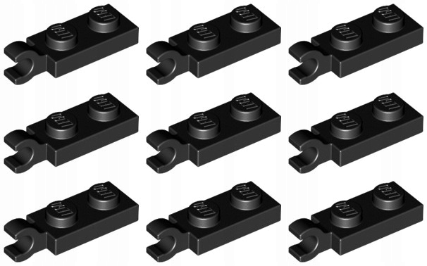 

Lego 63868 Zawias Zaczep Hak czarny (5g) 9 szt.