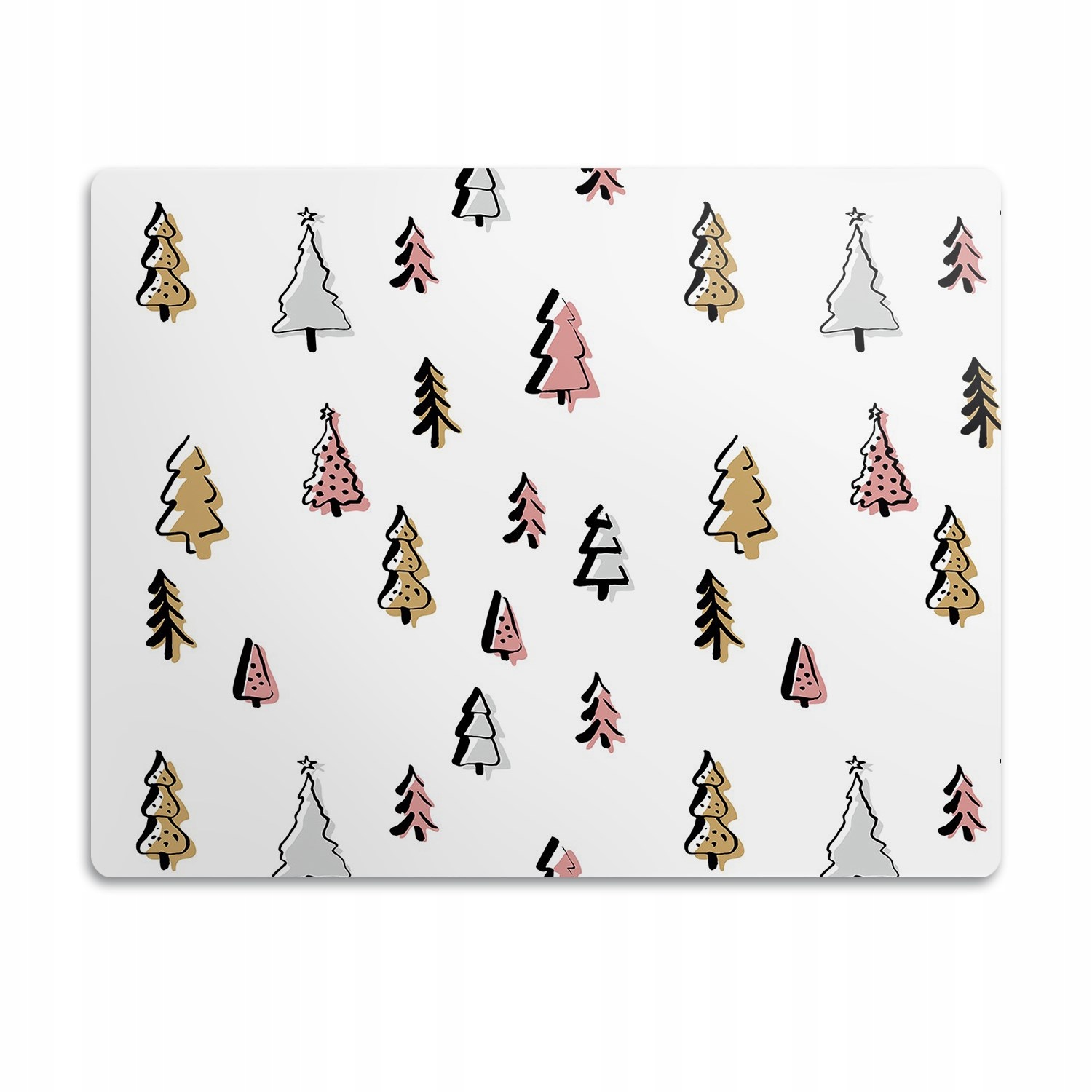 Pro kočky – podložka pod záchod Vánoční vzor 60x40 cm