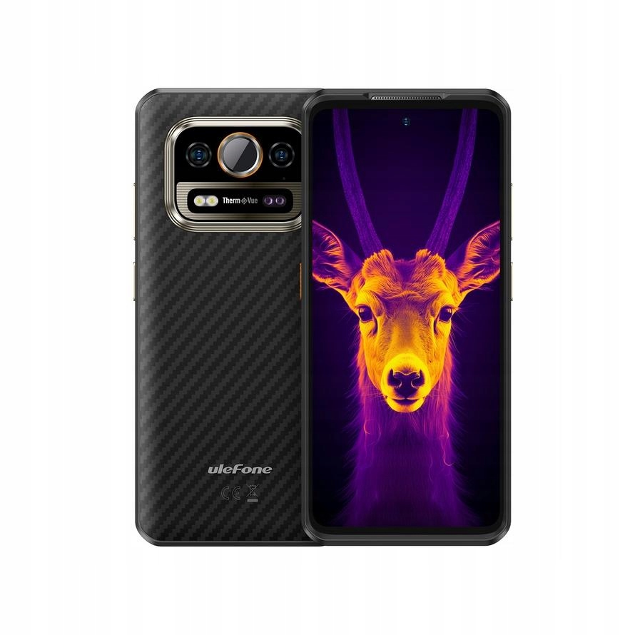 Pancéřový smartphone uleFone Armor 25T 6/256GB Nfc Noční vidění Černý