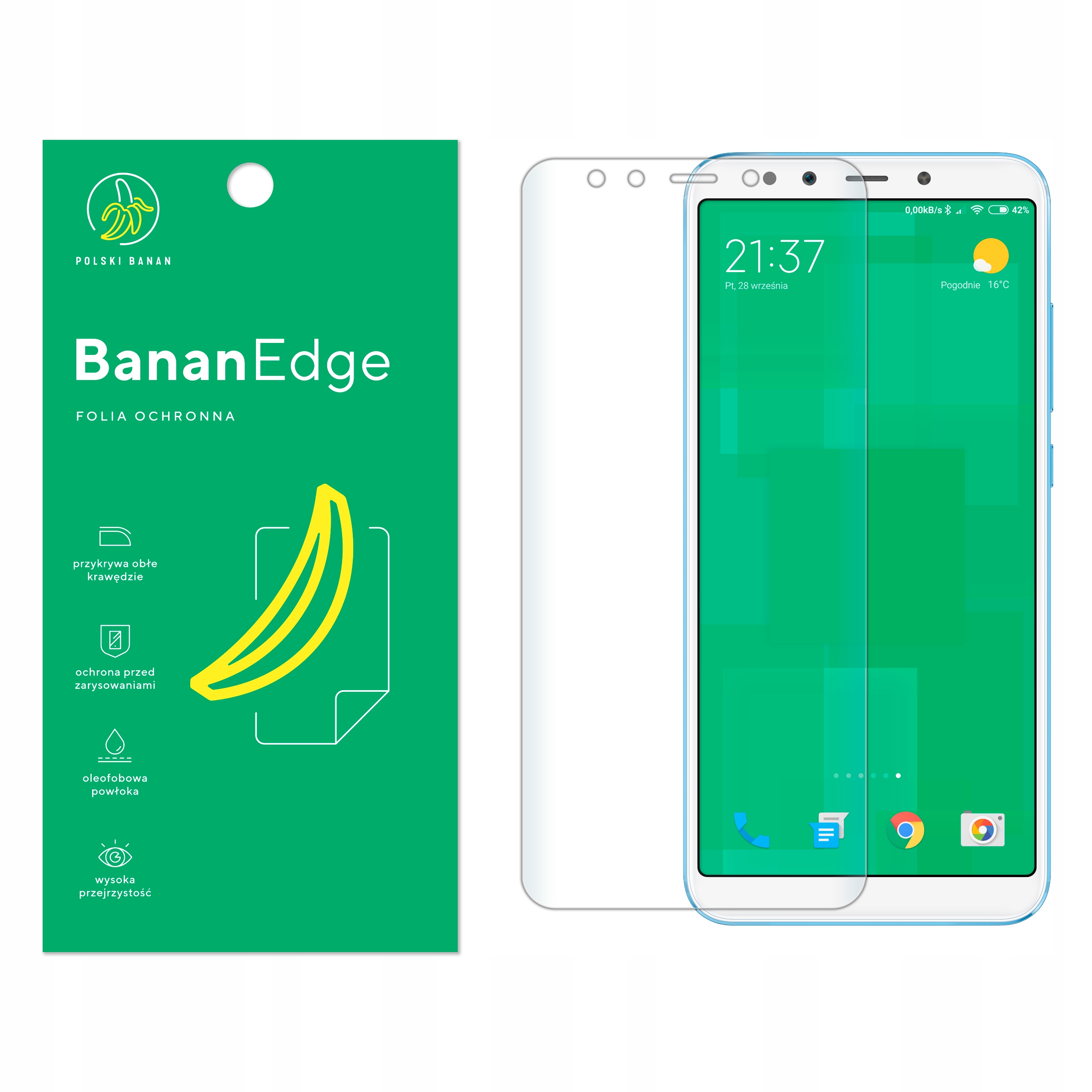 

Folia Ochronna Polski Banan do Xiaomi Mi 6X / A2