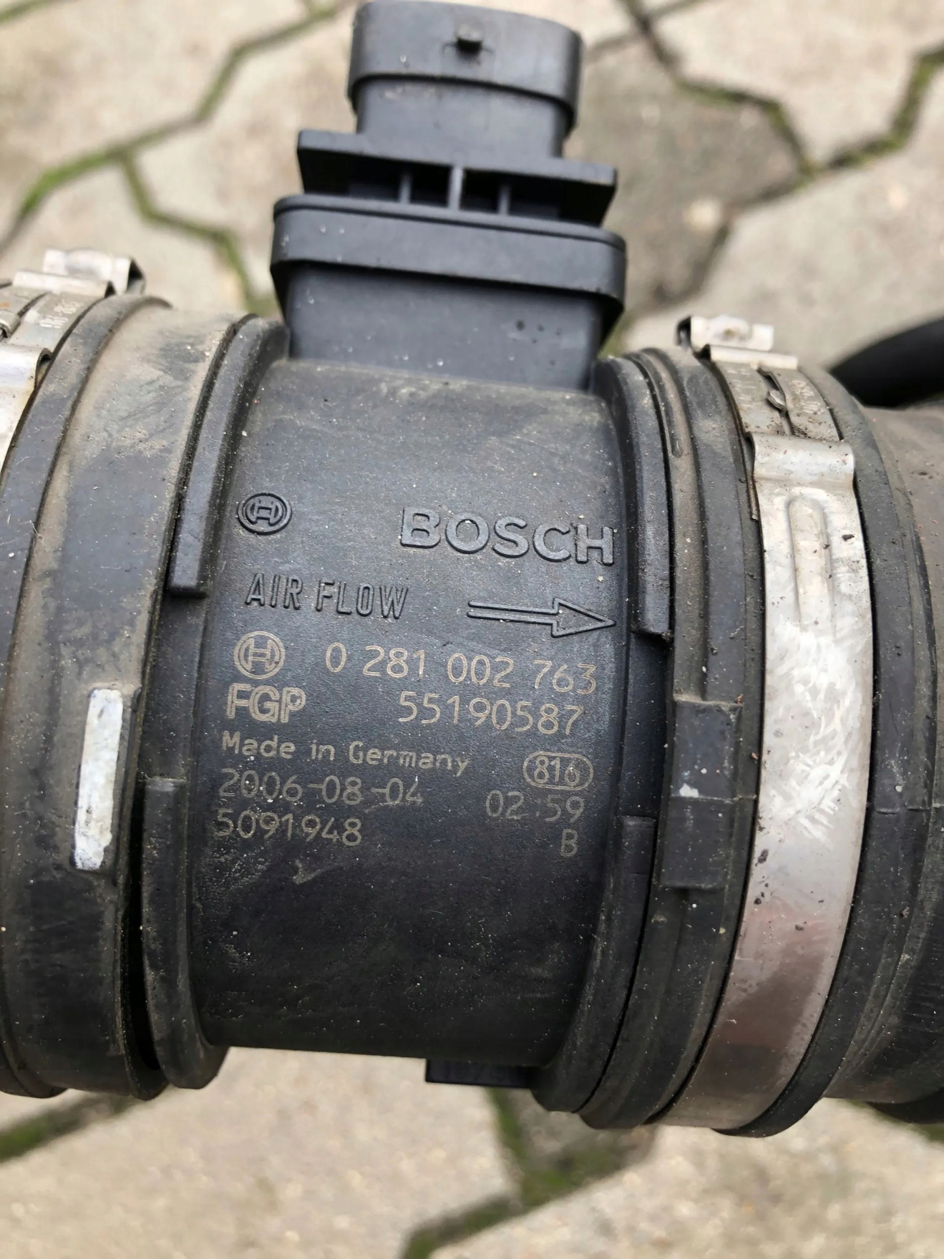 pipe wiring air FIAT DUCATO 2.3 1350799080