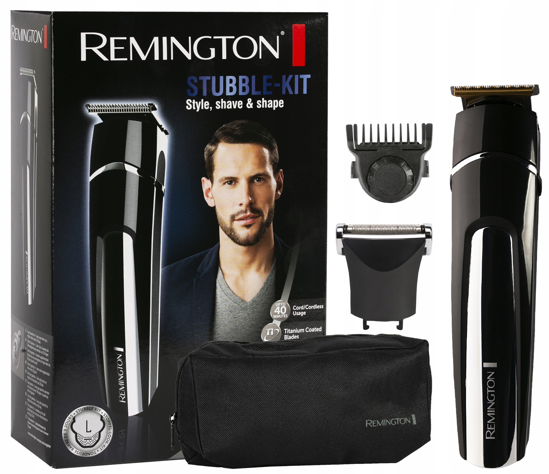 

Trymer Do Brody Golarka Remington MB4110 Usb Tytan