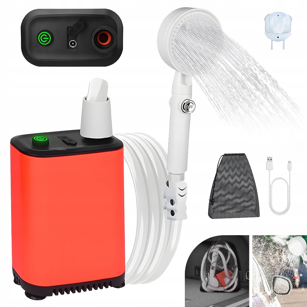 Sprchový Set Kempingová přenosná sprcha pro zahradu a mytí auta