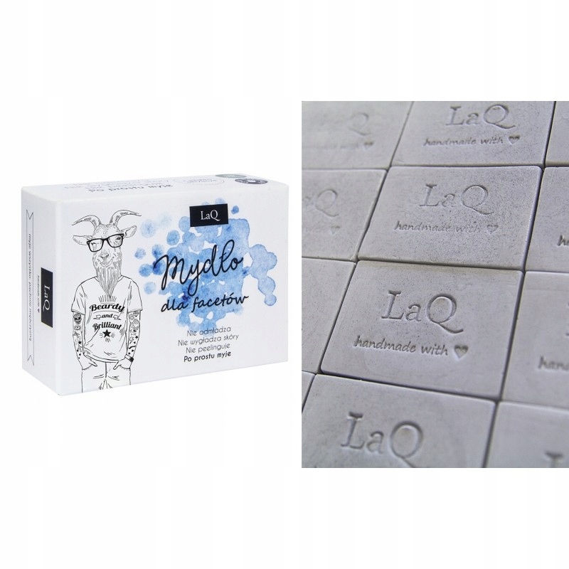 Mydło dla facetów z węglem aktywnym Laq Dzikus