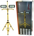 Naświetlacz Halogen ROBOCZY Lampa LED 2x45W Statyw Jasność 9000 lm