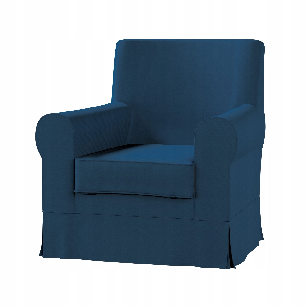Dekoria potah na křeslo Ektorp Jennylund Ikea modrý