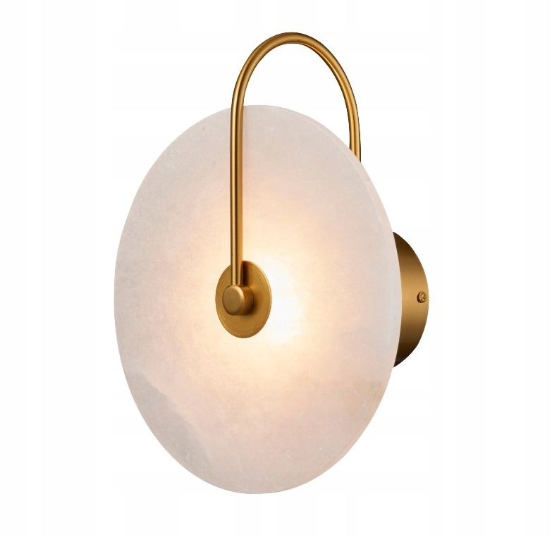 Origen nástenná lampa 28 cm okrúhla mramor minimalistická, elegantná zlatá