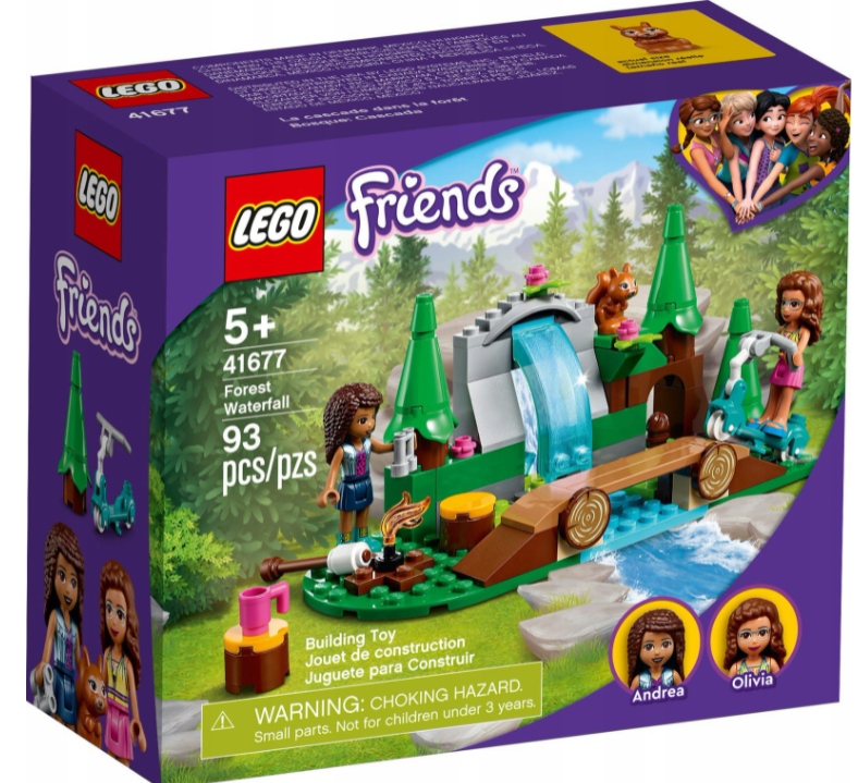 

Lego Friends Leśny wodospad 41677