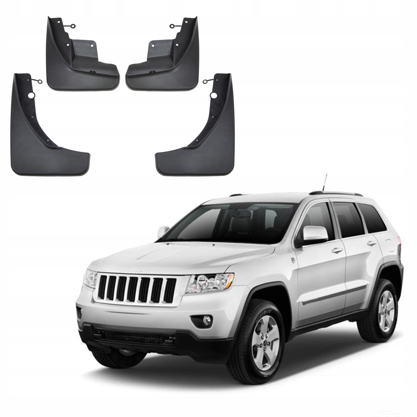 Schutzblechabdeckung Für Jeep Grand Cherokee 2011-2017 - Vorne & Hinten Komplettset