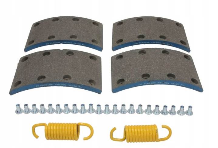 OKŁADZINY HAMULCOWE ADR 406x120 ZESTAW