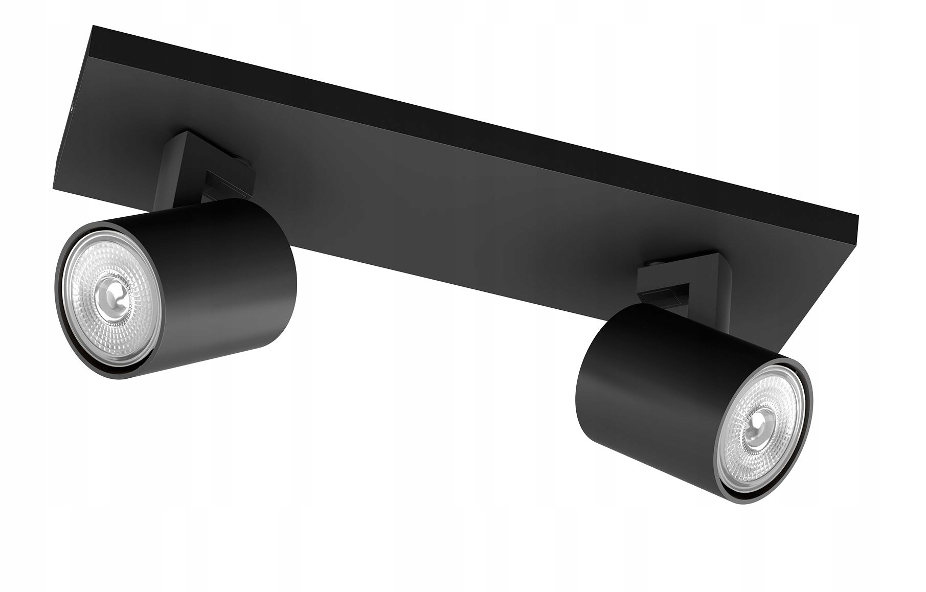 Oprawa reflektorowa PHILIPS Runner 2xGU10 czarna