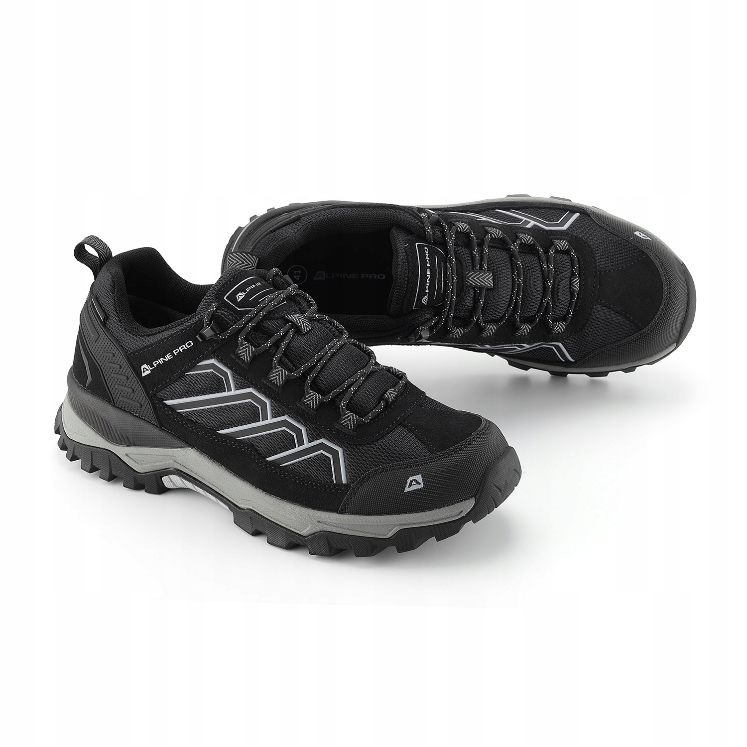 Niskie buty turystyczne Alpine Pro Gimie 2 k.czarno-szary r.42